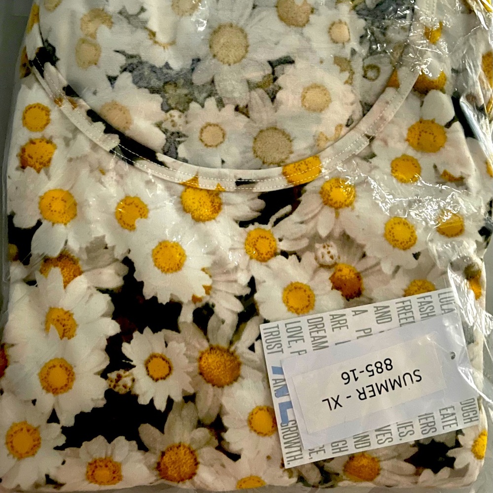 LuLaRoe Summer - Sleeveless Dress XL